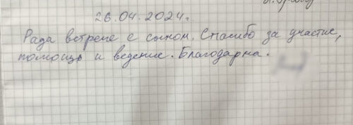 Приезд к сыну 3